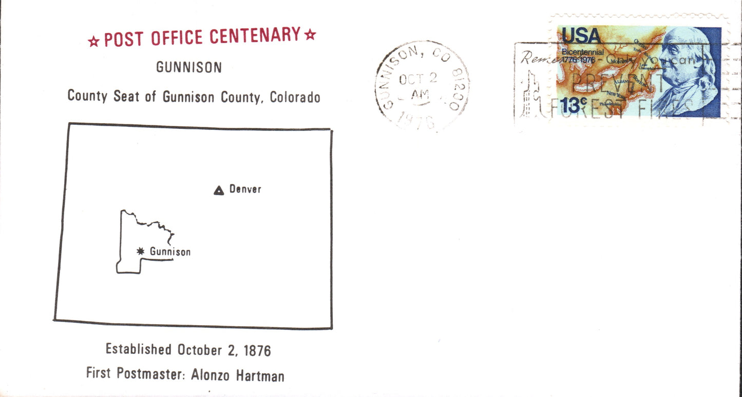 Gunnison County, CO (11 items) SOLD
