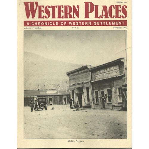 Midas NV, Florence ID, California newspapers, and the California Fires of 1856 by Alan H. Patera (Western Places Volume 1-1)