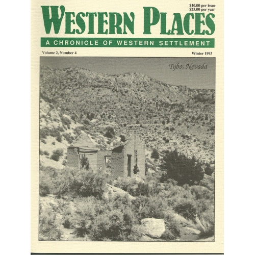 Tybo NV, Virginia City NV, Cat Creek MT, Reiff CA and Travels of Philip Ritz by Alan H. Patera (Western Places Volume 2-4)