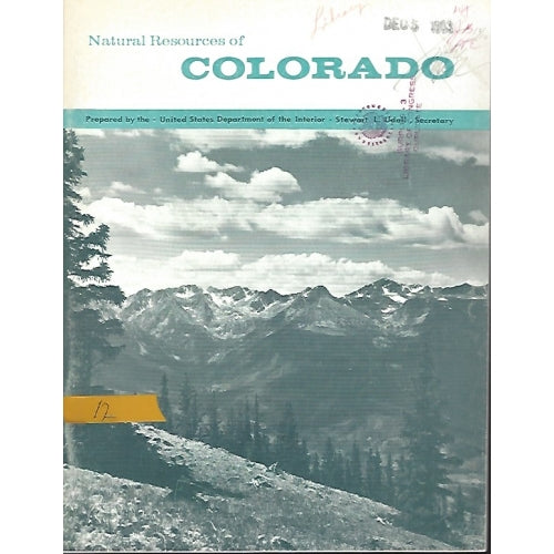 Natural Resources of Colorado -book- (Colorado, US)